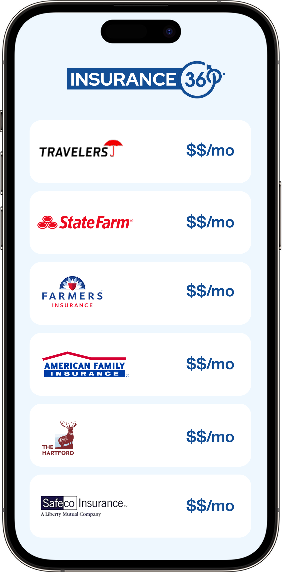 Insurance App Interface